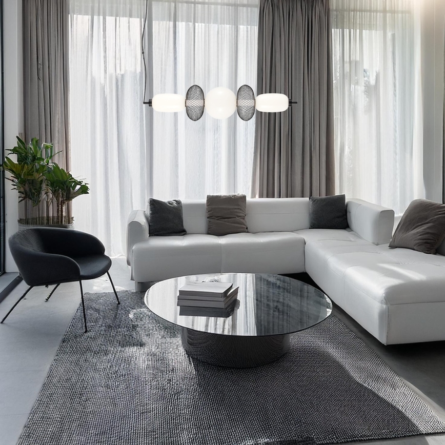 LED Hanglamp aan een koord ARAME LED/32W/230V zwart