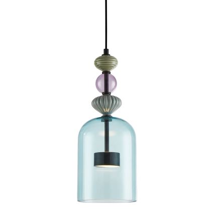 LED Hanglamp aan een koord ARTE LED/12W/230V diameter 16 cm zwart