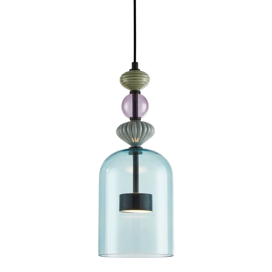 LED Hanglamp aan een koord ARTE LED/12W/230V diameter 16 cm zwart