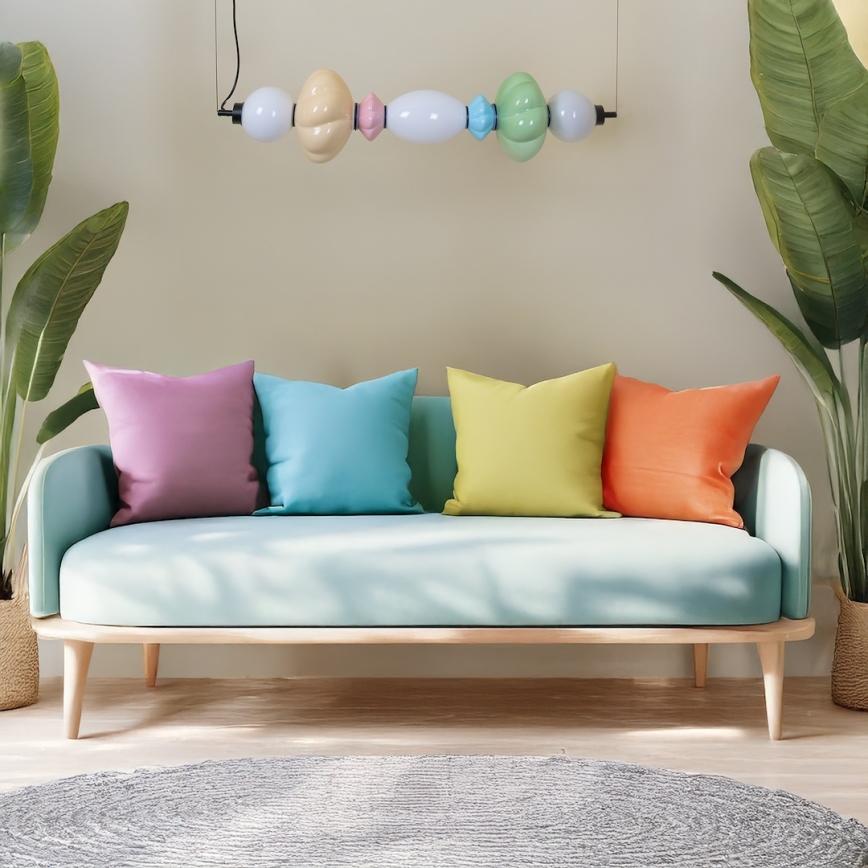 LED Hanglamp aan een koord ASCOLI LED/24W/230V kleurrijk