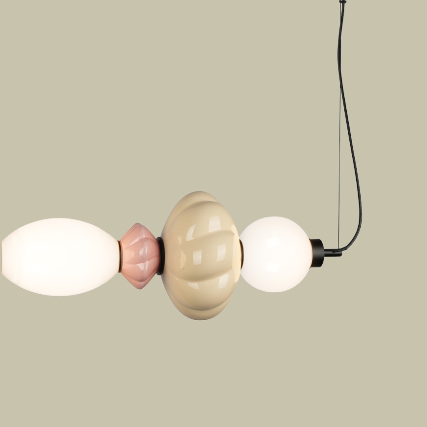 LED Hanglamp aan een koord ASCOLI LED/24W/230V kleurrijk