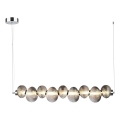 LED Hanglamp aan een koord BOLLA LED/32W/230V glanzend chroom/gerookt
