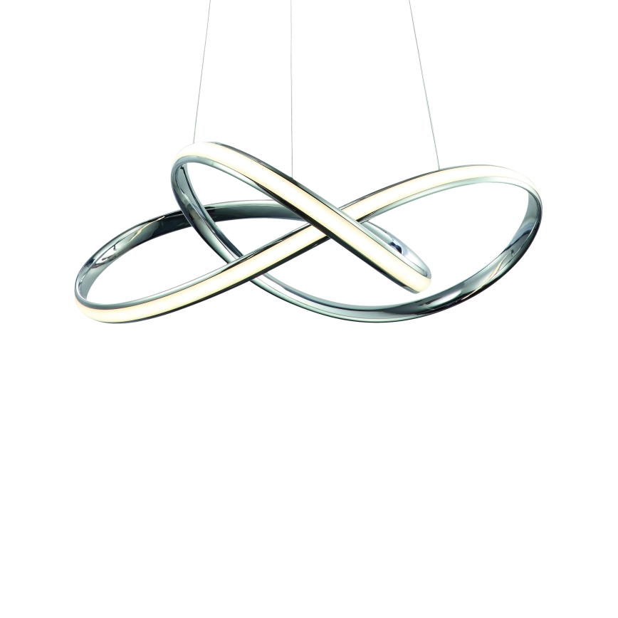 LED Hanglamp aan een koord CAPPIO LED/36W/230V glanzend chroom