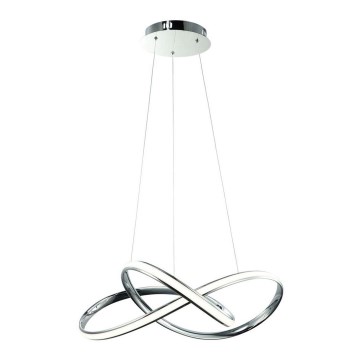 LED Hanglamp aan een koord CAPPIO LED/36W/230V glanzend chroom