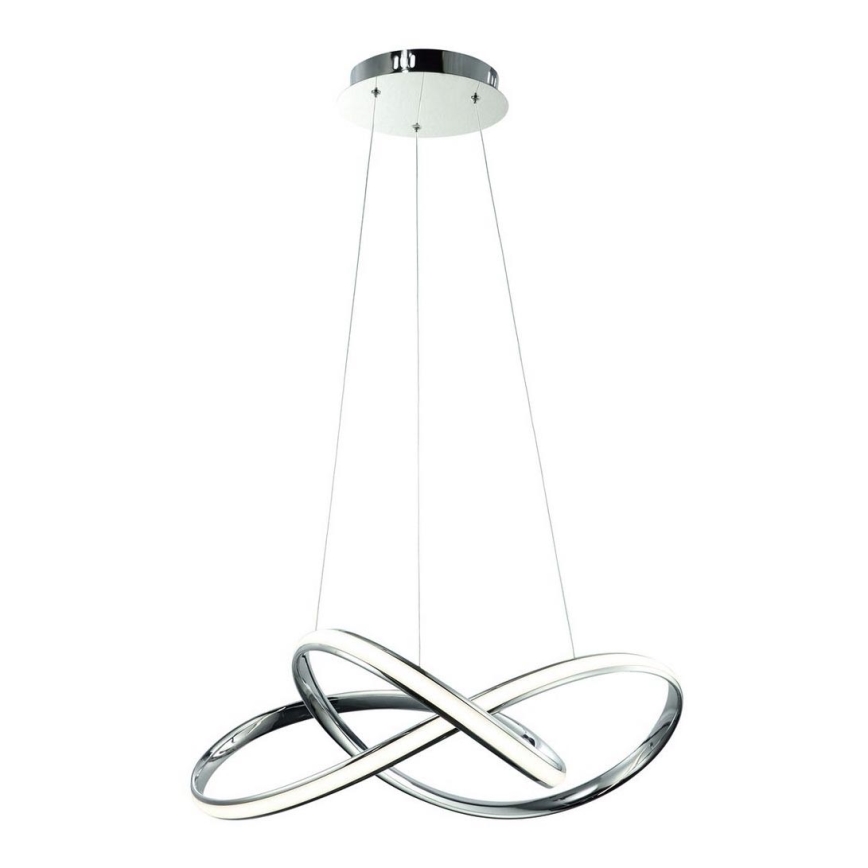 LED Hanglamp aan een koord CAPPIO LED/36W/230V glanzend chroom