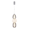 LED Hanglamp aan een koord CARO LED/28W/230V glanzend chroom