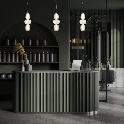LED Hanglamp aan een koord CARO LED/28W/230V goud