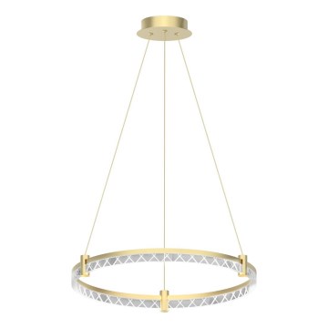 LED Hanglamp aan een koord ELEGANCE LED/36W/230V diameter 60 cm goud