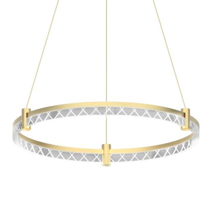 LED Hanglamp aan een koord ELEGANCE LED/36W/230V diameter 60 cm goud