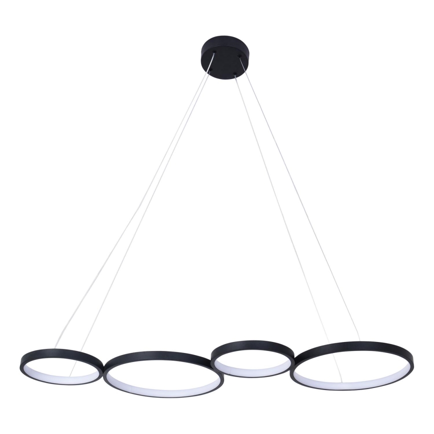 LED Hanglamp aan een koord FLAMENCO LED/42W/230V 4000K zwart