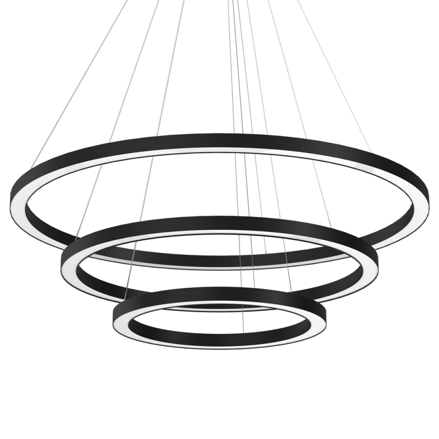 LED Hanglamp aan een koord GALAXIA LED/85W/230V zwart