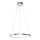 LED Hanglamp aan een koord HOOP LED/27W/230V diameter 50 cm 4000K glanzend chroom