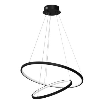LED Hanglamp aan een koord HOOP LED/51W/230V diameter 60 cm 4000K zwart