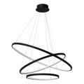 LED Hanglamp aan een koord HOOP LED/93W/230V diameter 60 cm 4000K zwart