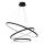 LED Hanglamp aan een koord HOOP LED/93W/230V diameter 80 cm 4000K zwart