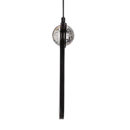 LED Hanglamp aan een koord LACRIMA LED/15W/230V 3000K zwart