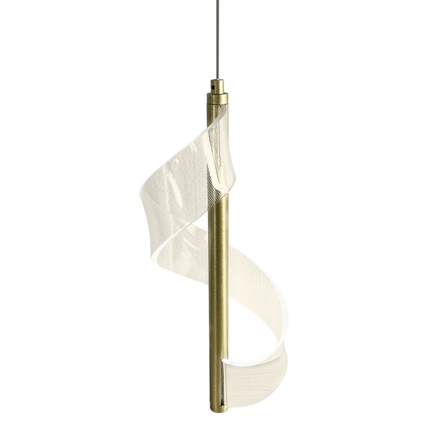 LED Hanglamp aan een koord LARGO LED/10W/230V goud
