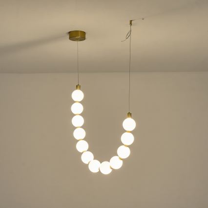 LED Hanglamp aan een koord LED/12W/230V 3000K