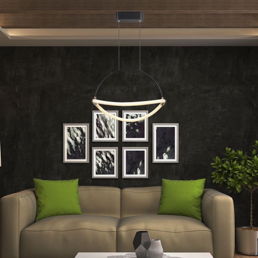 LED Hanglamp aan een koord LED/12W/230V 3000K diameter 40 cm