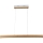 LED Hanglamp aan een koord LED/12W/230V 4000K bruin