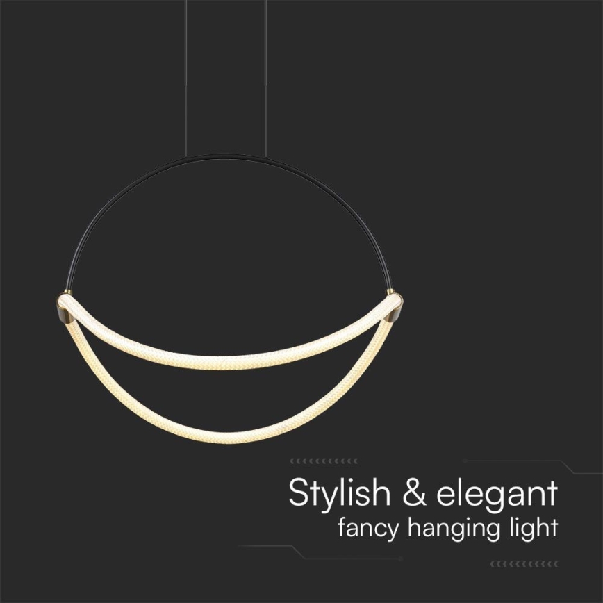 LED Hanglamp aan een koord LED/16W/230V 4000K diameter 50 cm