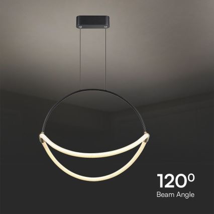 LED Hanglamp aan een koord LED/16W/230V 4000K diameter 50 cm