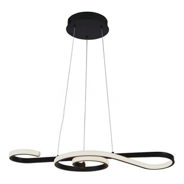 LED Hanglamp aan een koord LED/18W/230V 3000K zwart