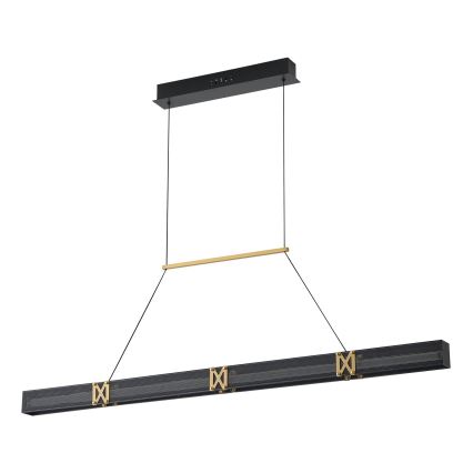 LED Hanglamp aan een koord LED/21W/230V 3000K 45x120 cm