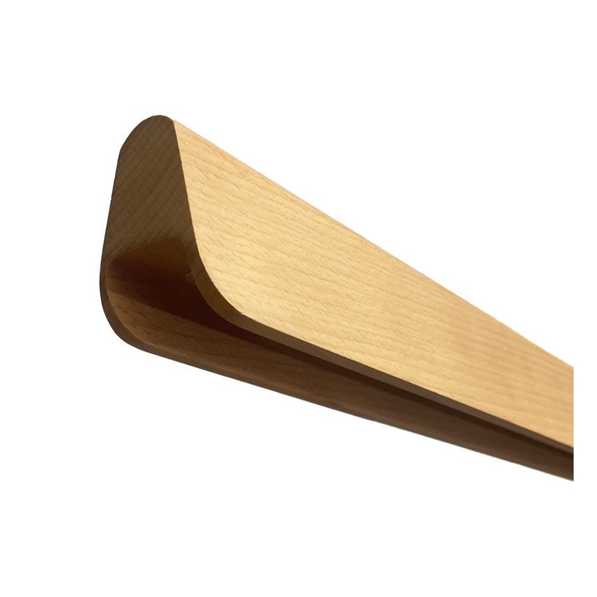 LED Hanglamp aan een koord LED/22W/230V 4000K 120 cm beuken/massief hout
