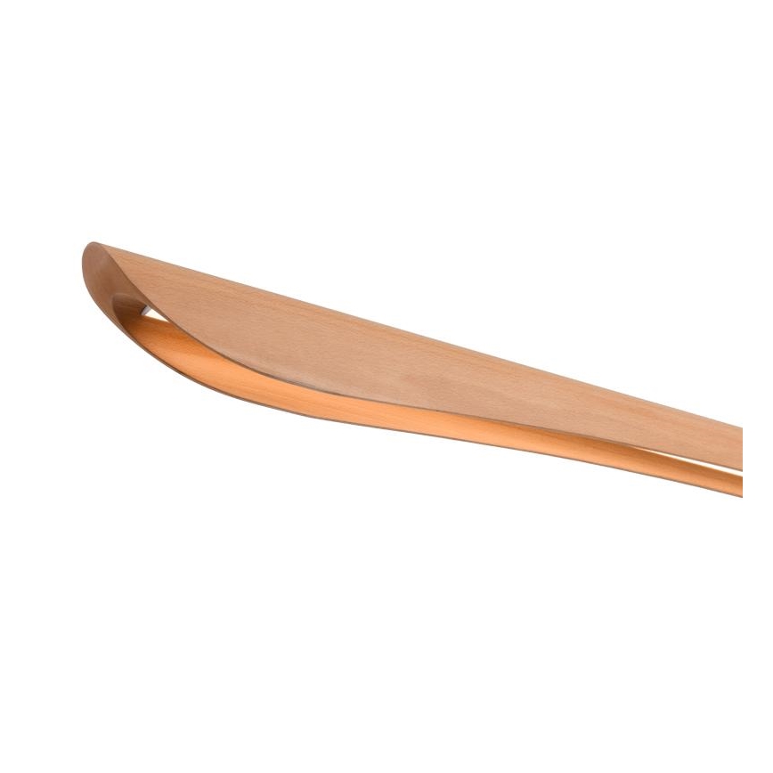 LED Hanglamp aan een koord LED/22W/230V 4000K 120 cm beuken/massief hout