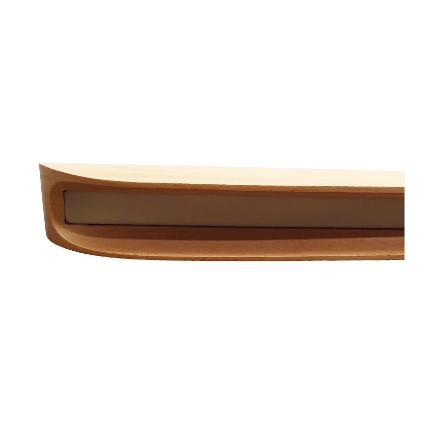 LED Hanglamp aan een koord LED/22W/230V 4000K 120 cm beuken/massief hout
