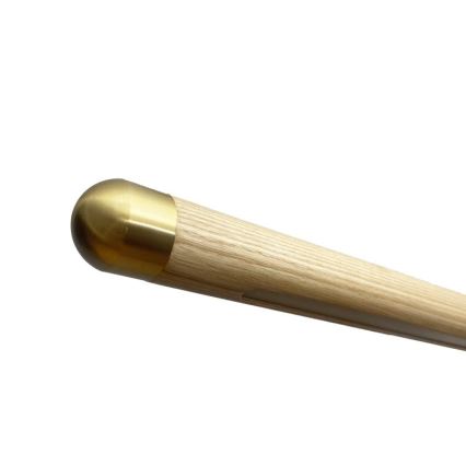 LED Hanglamp aan een koord LED/22W/230V 4000K 120 cm essehout/massief hout