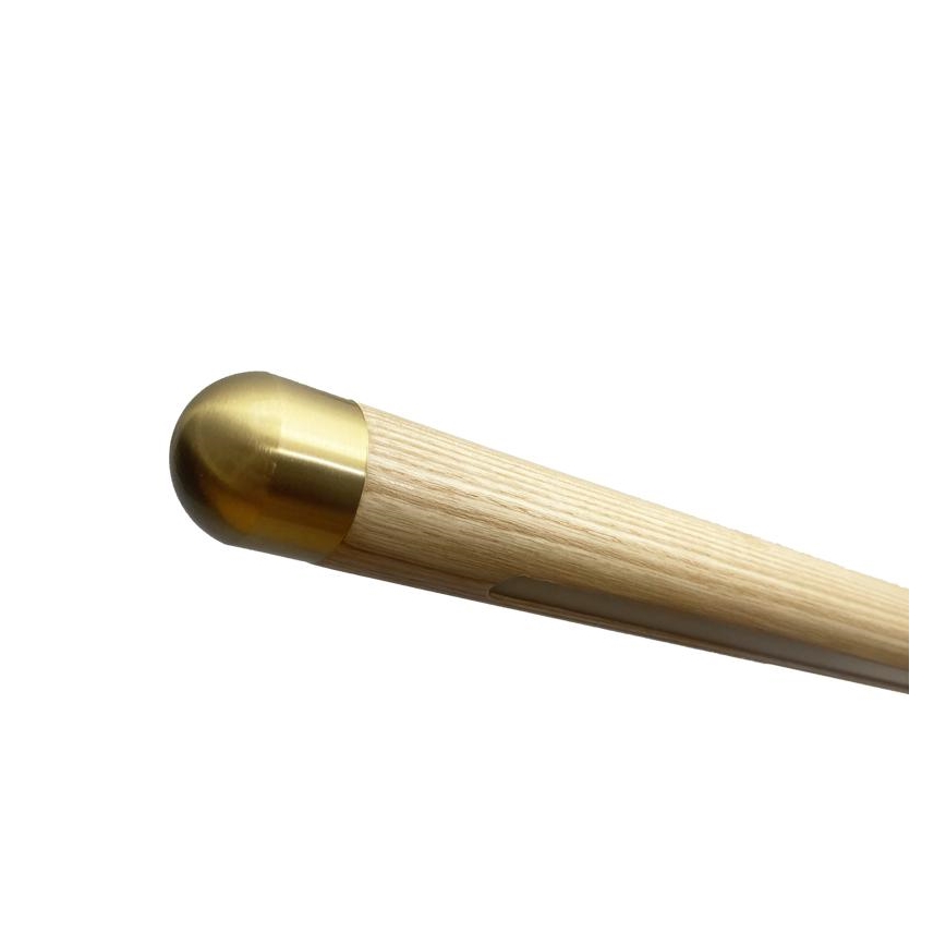 LED Hanglamp aan een koord LED/22W/230V 4000K 120 cm essehout/massief hout