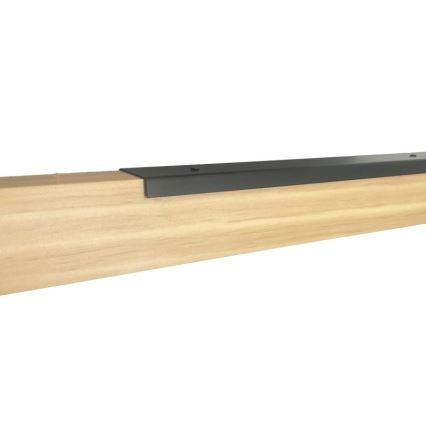 LED Hanglamp aan een koord LED/22W/230V 4000K 120 cm grenen/massief hout