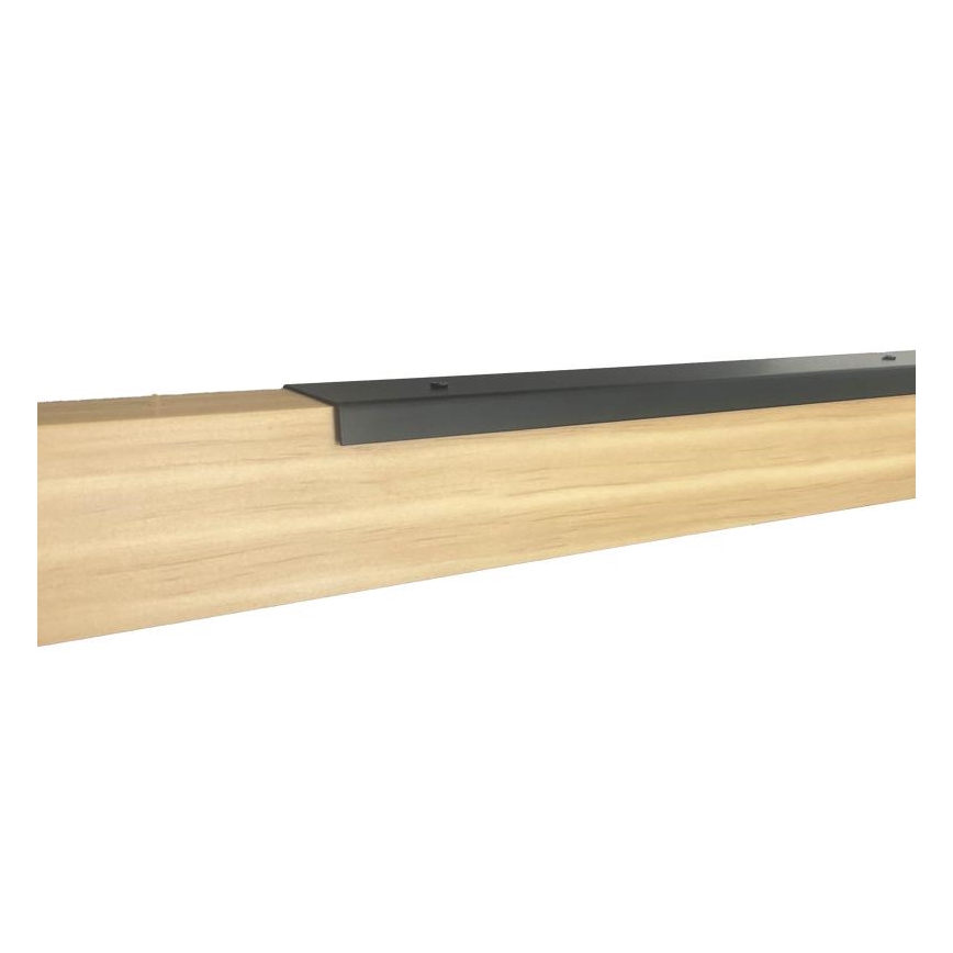 LED Hanglamp aan een koord LED/22W/230V 4000K 120 cm grenen/massief hout