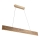 LED Hanglamp aan een koord LED/24W/230V 3000K bruin