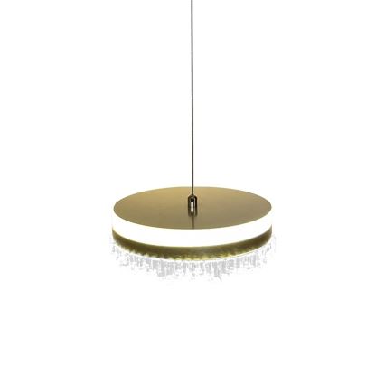 LED Hanglamp aan een koord LED/25W/230V diameter 20 cm goud