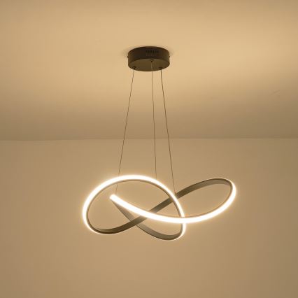 LED Hanglamp aan een koord LED/30W/230V 3000K