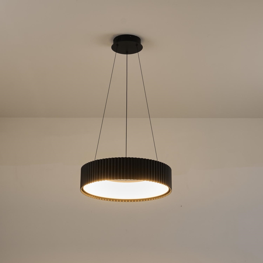 LED Hanglamp aan een koord LED/30W/230V 3000K zwart