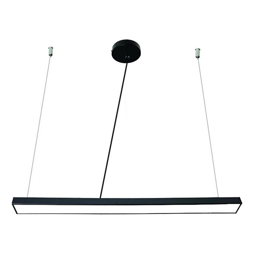 LED Hanglamp aan een koord LED/32W/230V 4000K diameter 120 cm zwart
