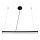 LED Hanglamp aan een koord LED/32W/230V 4000K diameter 120 cm zwart