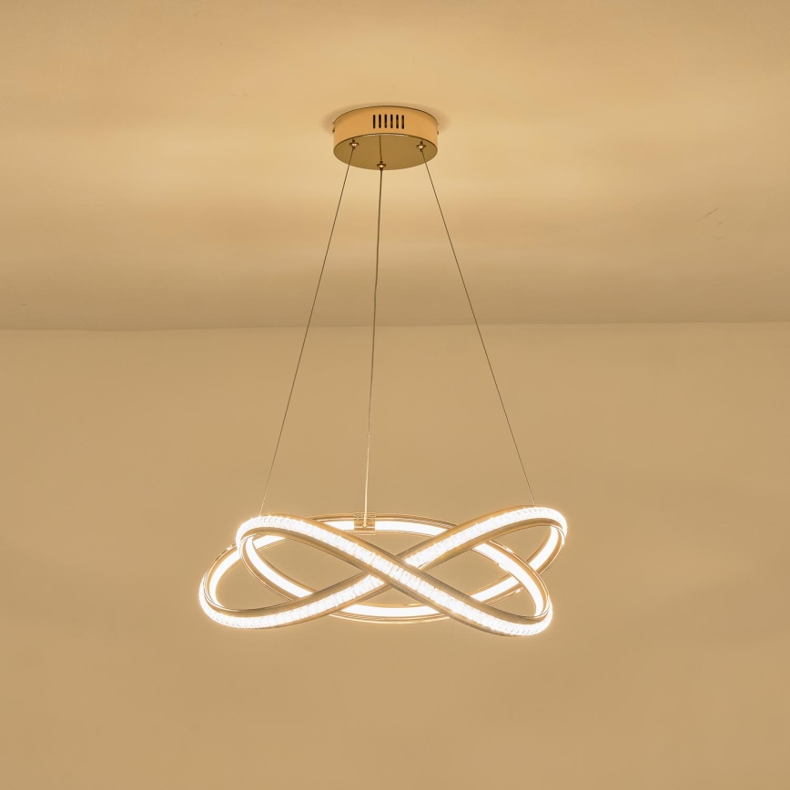 LED Hanglamp aan een koord LED/38W/230V 3000K 50x120 cm
