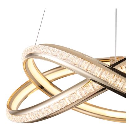 LED Hanglamp aan een koord LED/38W/230V 3000K 50x120 cm