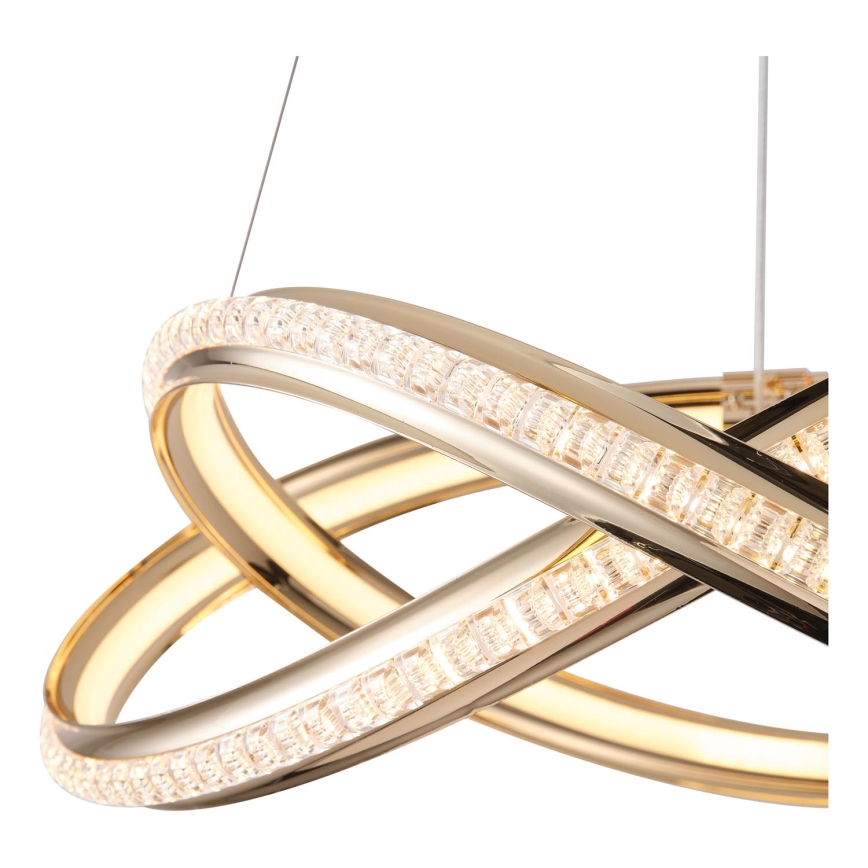 LED Hanglamp aan een koord LED/38W/230V 3000K 50x120 cm