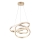 LED Hanglamp aan een koord LED/38W/230V 3000K 50x50 cm