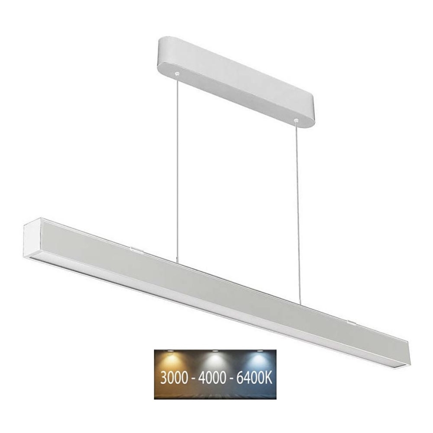 LED Hanglamp aan een koord LED/40W/230V 3000/4000/6400K wit