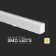 LED Hanglamp aan een koord LED/40W/230V 3000/4000/6400K wit