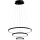 LED Hanglamp aan een koord LED/42W/230V 3000K zwart
