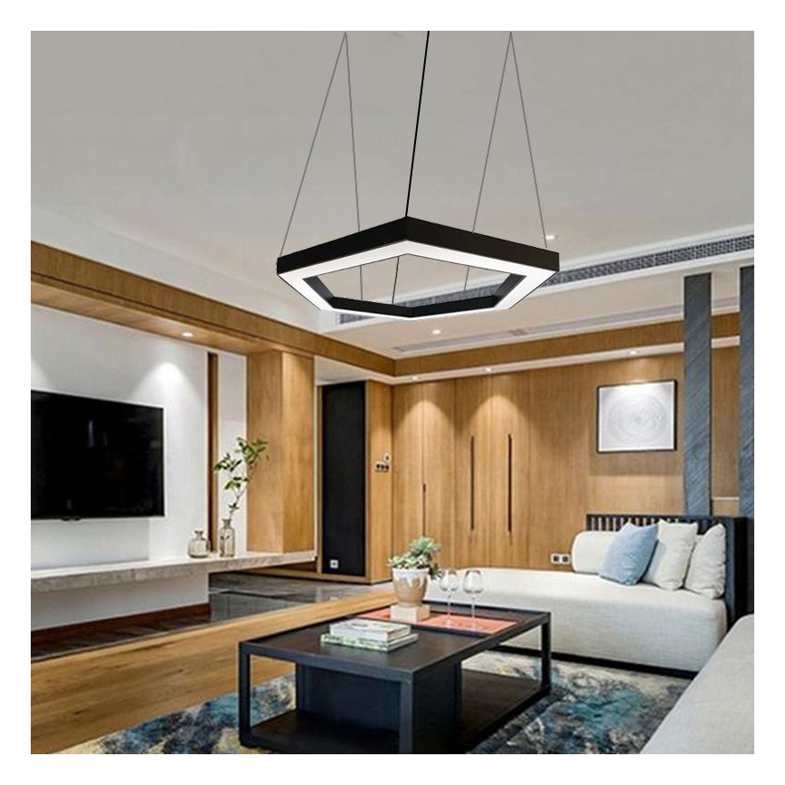 LED Hanglamp aan een koord LED/50W/230V 4000K diameter 100 cm