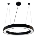 LED Hanglamp aan een koord LED/50W/230V 4000K diameter 100 cm zwart